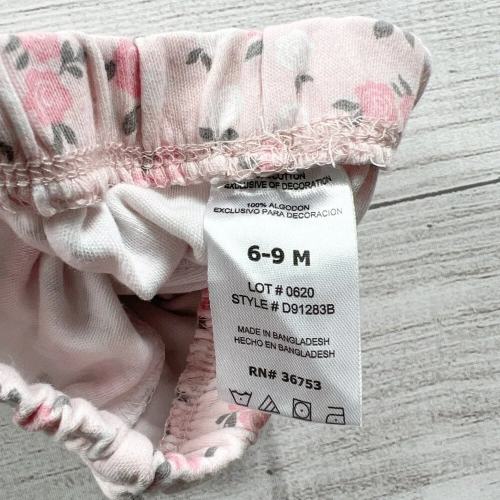 Duck Duck Goose Baby Outfit Set Bear Wrap Top Pants Hat 3-Piece NWT 6-9 Months - Picture 2 of 4